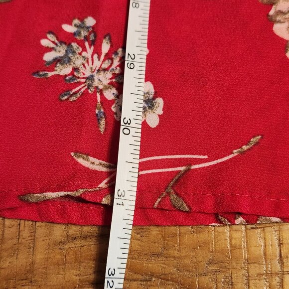 J for Justify Women's Pink Floral Sleeveless Blouse Size XL - Picture 13 of 13